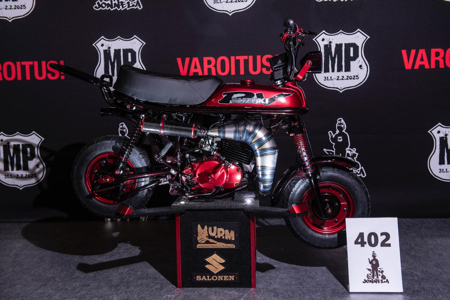 JKA-Motor Suzuki PV 50/74cc tehoputki