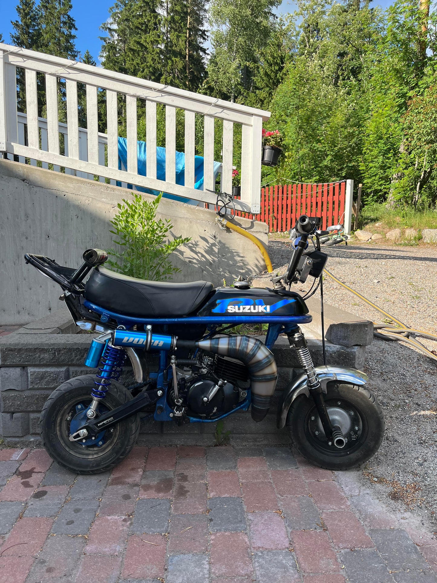 JKA-Motor Suzuki PV 50/74cc tehoputki