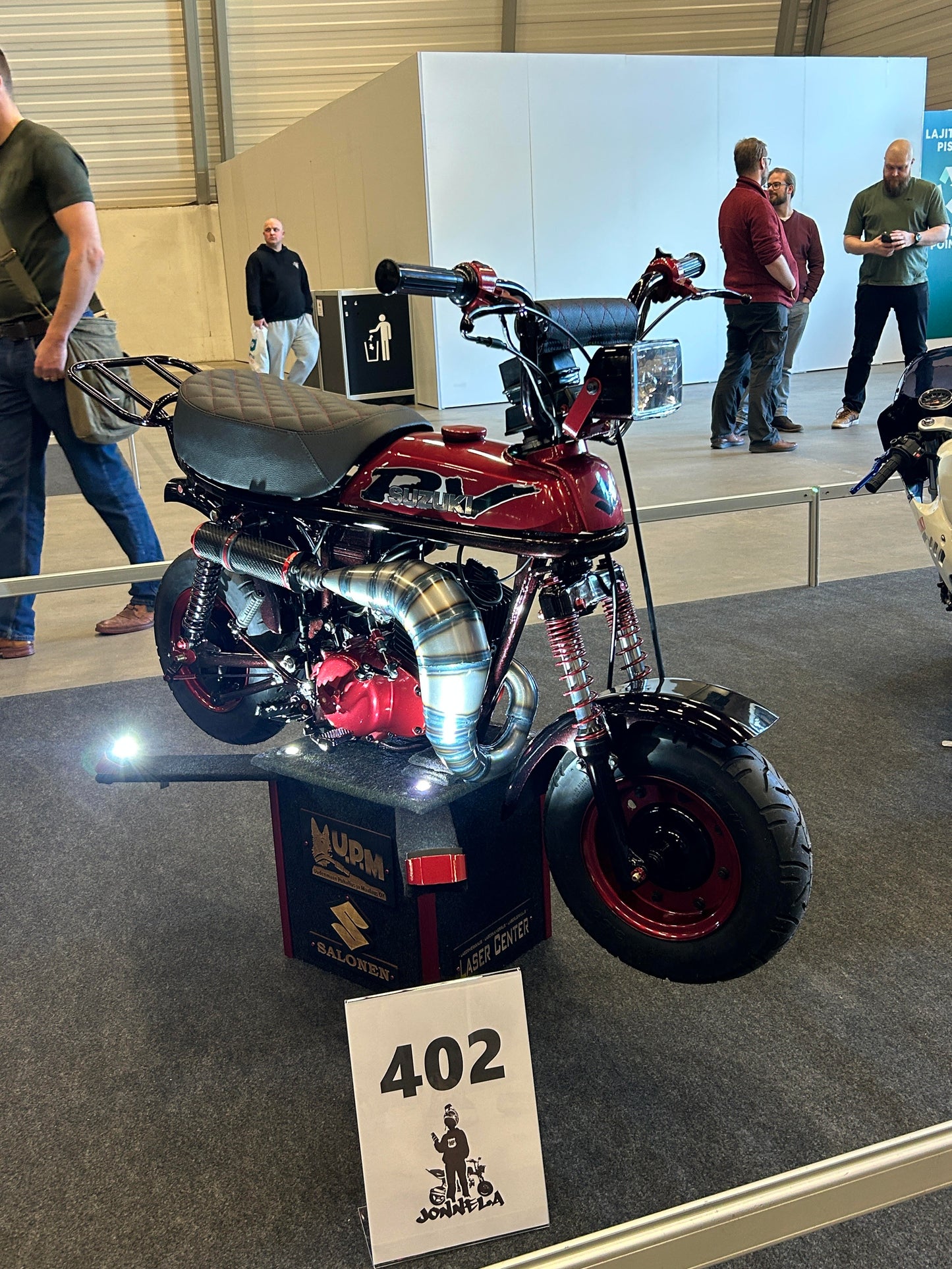 JKA-Motor Suzuki PV 50/74cc tehoputki