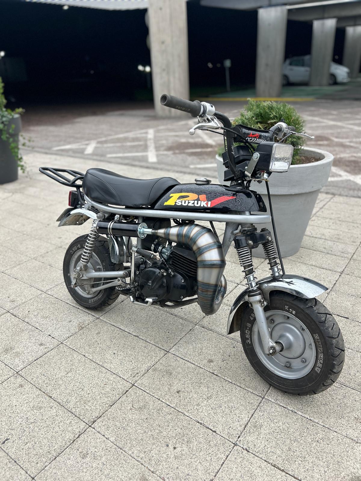 JKA-Motor Suzuki PV 50/74cc tehoputki