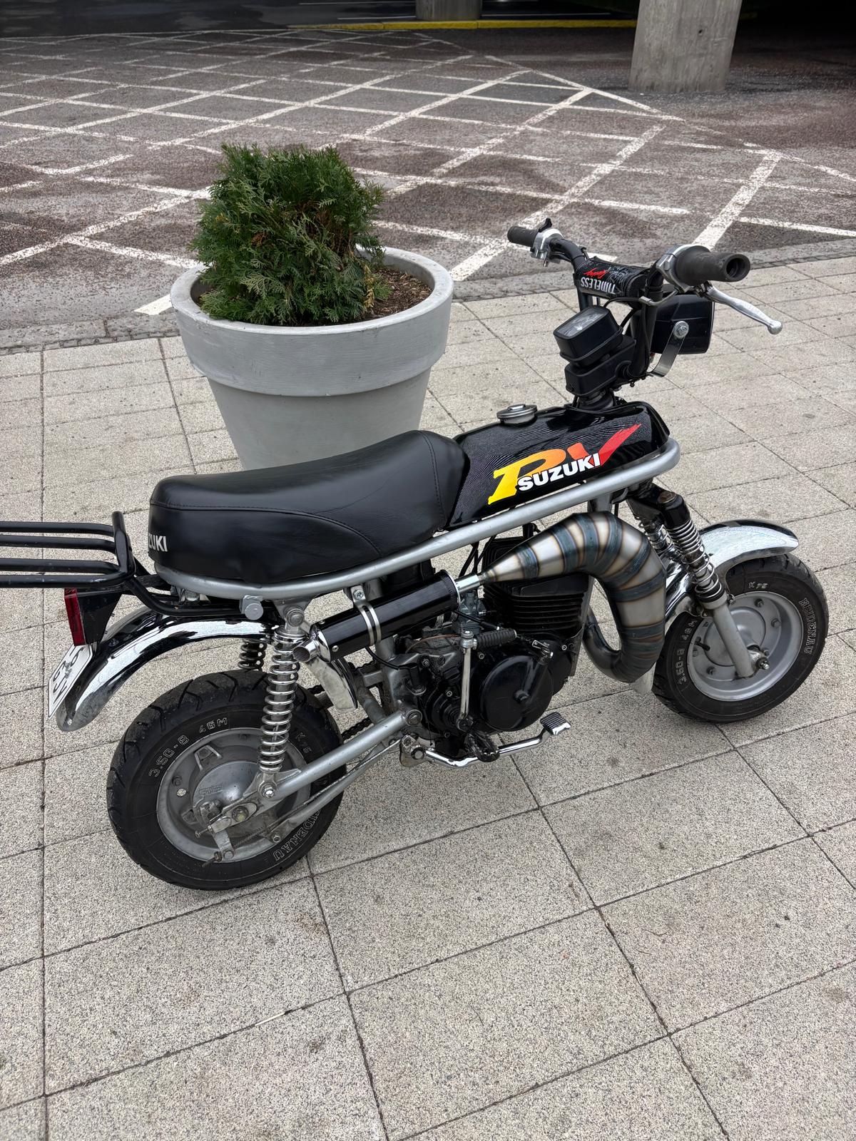 JKA-Motor Suzuki PV 50/74cc tehoputki